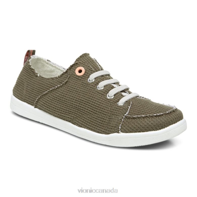 Vionic Beach Pismo Casual Sneaker: Knit 4642661171 Olive Knit Vionic canada sale