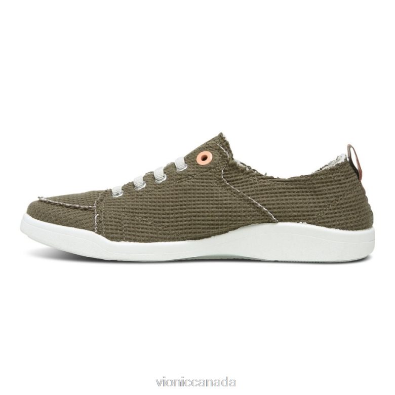 Vionic Beach Pismo Casual Sneaker: Knit 4642661171 Olive Knit Vionic canada sale