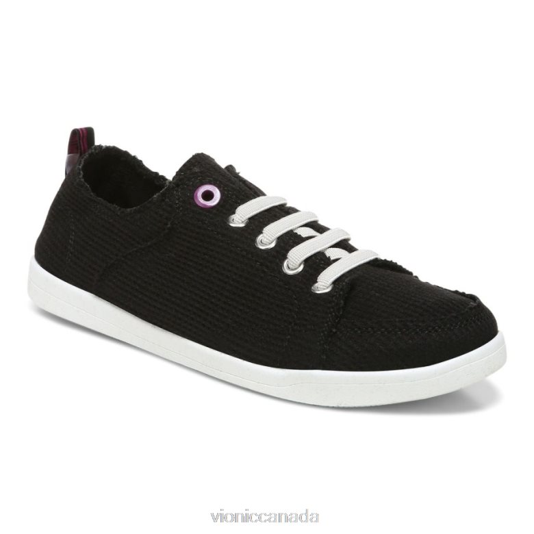 Vionic Beach Pismo Casual Sneaker: Knit 4642661174 Black Knit Vionic calgary