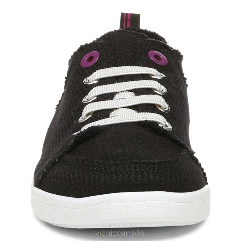 Vionic Beach Pismo Casual Sneaker: Knit 4642661174 Black Knit Vionic calgary