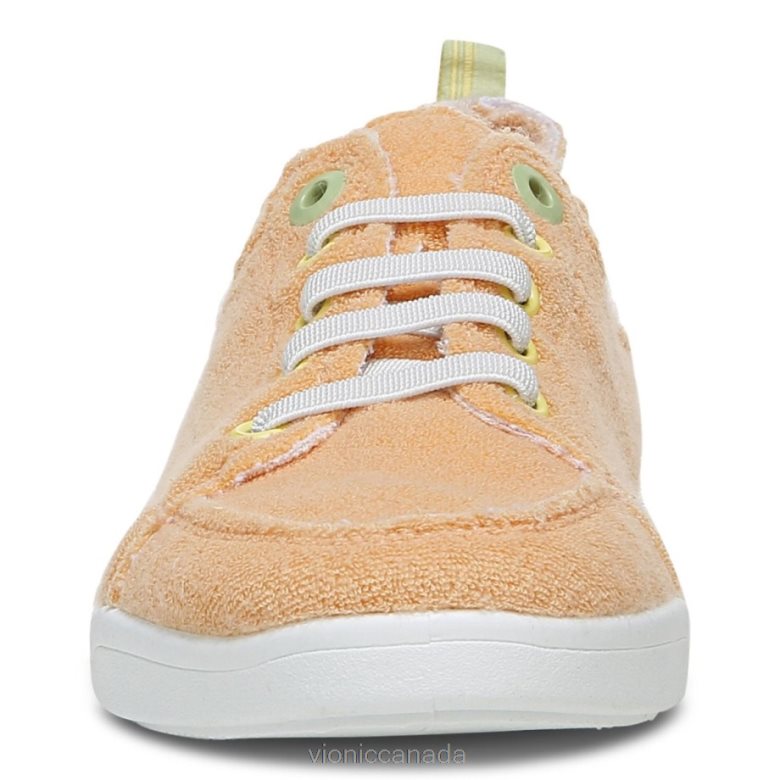 Vionic Beach Pismo Casual Sneaker: Terry 4642661177 Apricot Terry Vionic sneakers