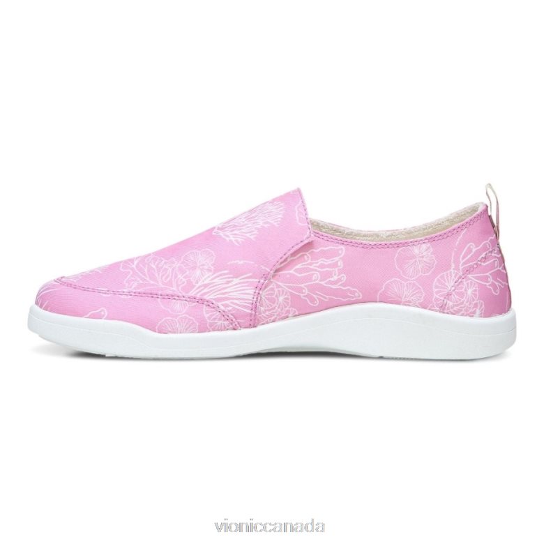 Vionic Beach X Proteus: Malibu 4642661064 Jellyfish Pink Vionic sandals canada