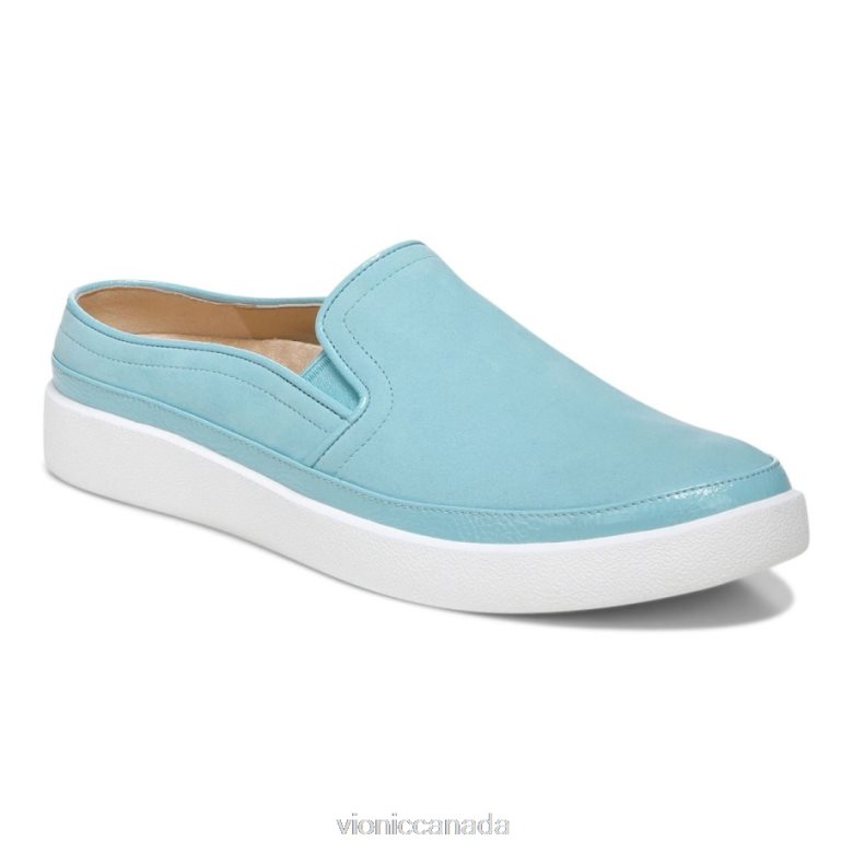 Vionic Effortless Slip on Sneaker 4642661126 Porcelain Blue Vionic calgary