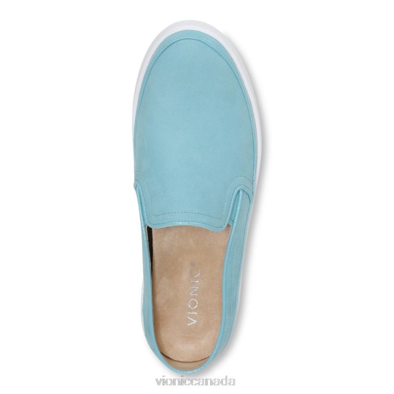 Vionic Effortless Slip on Sneaker 4642661126 Porcelain Blue Vionic calgary