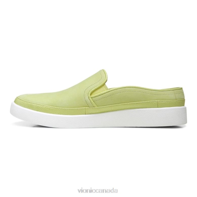 Vionic Effortless Slip on Sneaker 4642661127 Pale Lime Vionic shoes calgary