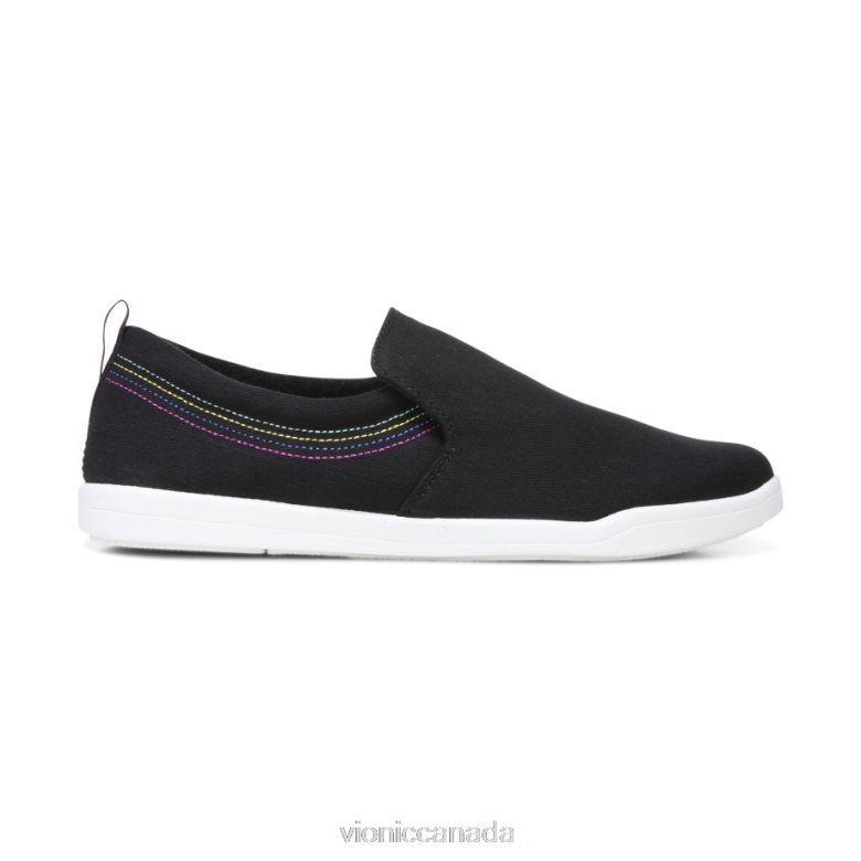 Vionic Marshall Slip On 4642661163 Black Canvas Vionic canada sale