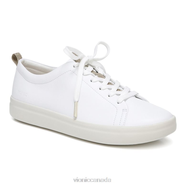 Vionic Paisley Sneaker 4642661140 White Leather Vionic canada