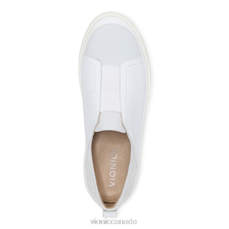 Vionic Zinah Slip on Sneaker 4642661101 White Vionic boots canada