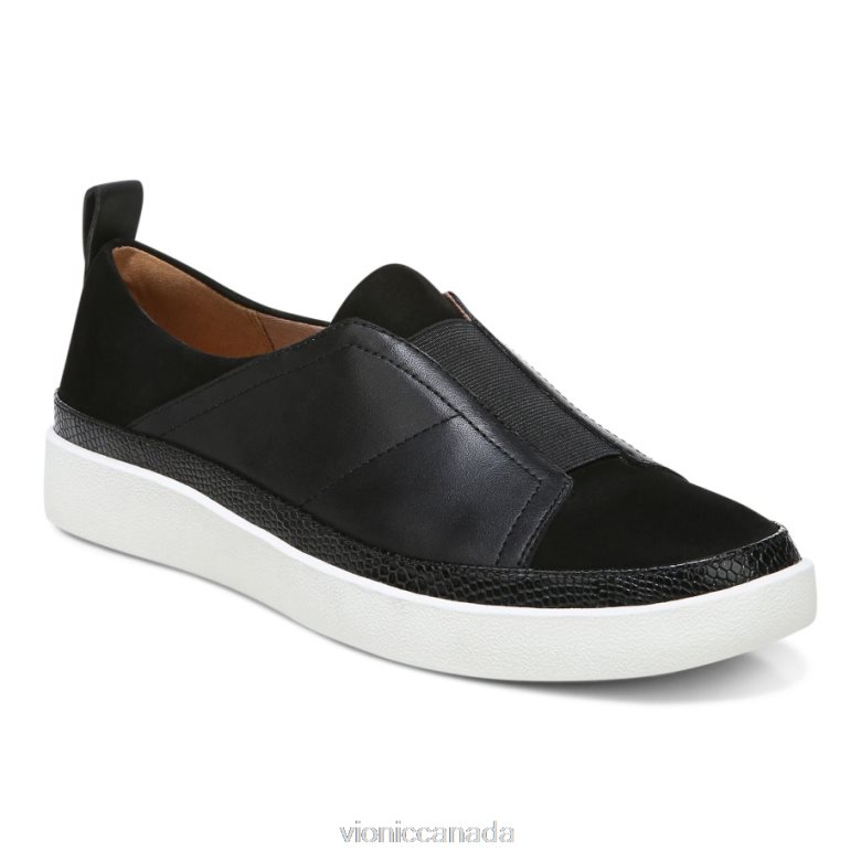 Vionic Zinah Slip on Sneaker 4642661102 Black Vionic calgary