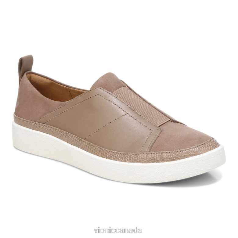 Vionic Zinah Slip on Sneaker 4642661103 Brownie Vionic shoes calgary