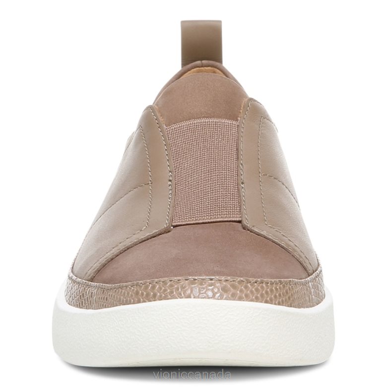 Vionic Zinah Slip on Sneaker 4642661103 Brownie Vionic shoes calgary