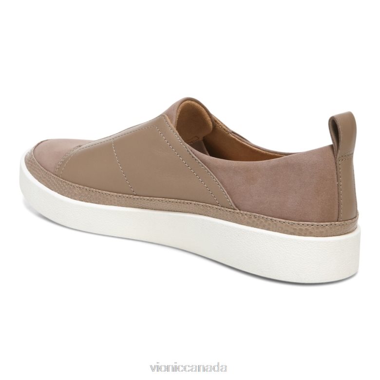 Vionic Zinah Slip on Sneaker 4642661103 Brownie Vionic shoes calgary