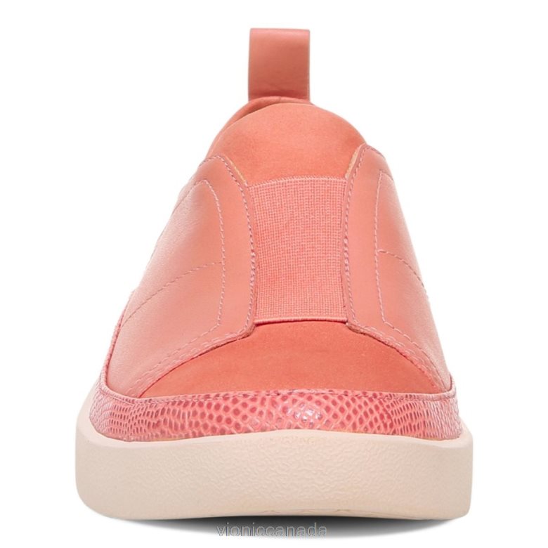 Vionic Zinah Slip on Sneaker 4642661104 Terra Cotta Vionic sandals canada
