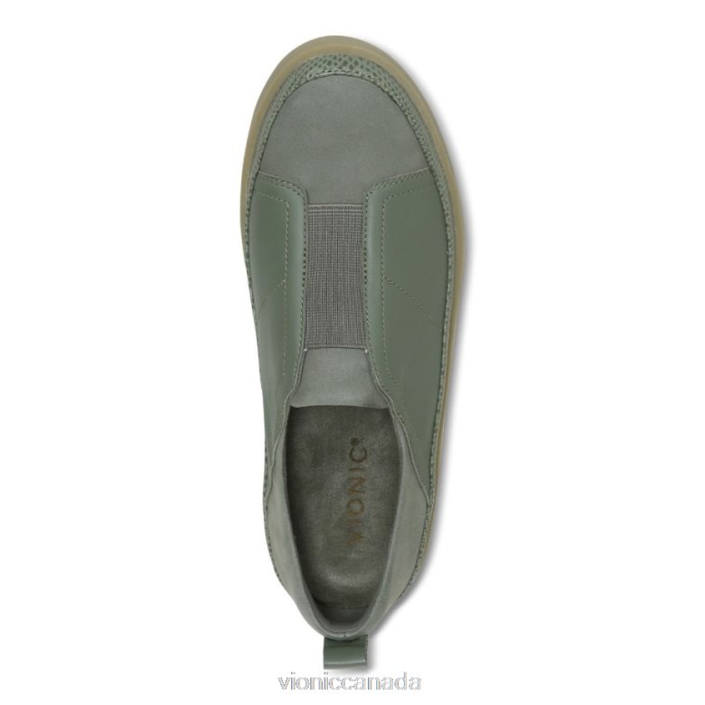 Vionic Zinah Slip on Sneaker 4642661106 Army Green Vionic canada shoes