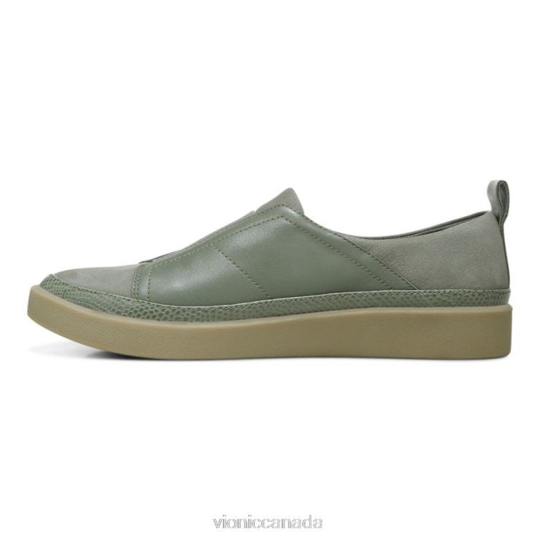 Vionic Zinah Slip on Sneaker 4642661106 Army Green Vionic canada shoes