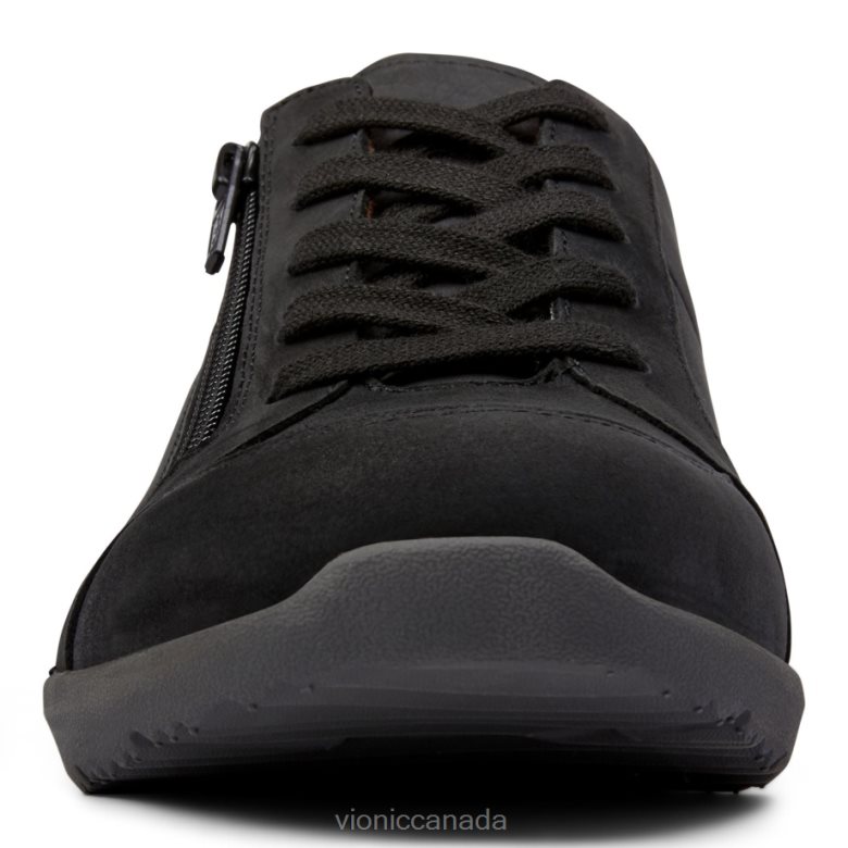 Vionic Abigail Lace Up 46426631 Black Nubuck Vionic shoes calgary