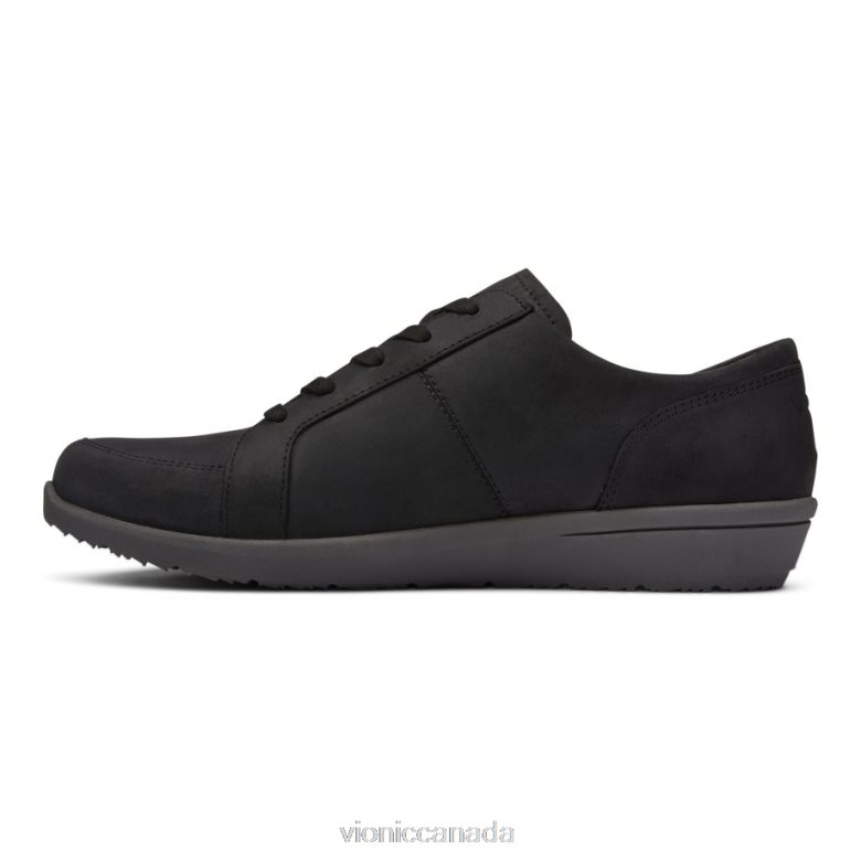 Vionic Abigail Lace Up 46426631 Black Nubuck Vionic shoes calgary
