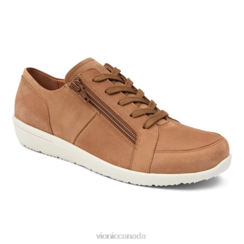 Vionic Abigail Lace Up 46426633 Wheat Nubuck Vionic sneakers