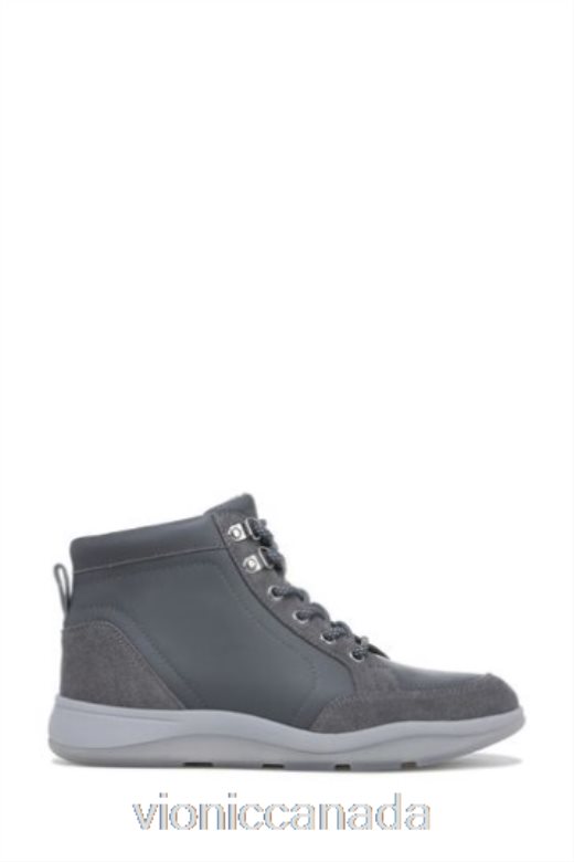 Vionic Charcoal Grey Leather Whitley Chukka High Tops New 4642661679Vionic shoes calgary