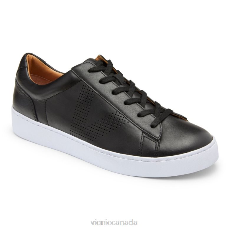 Vionic Honey Casual Trainer 464266137 Black Leather Vionic boots canada