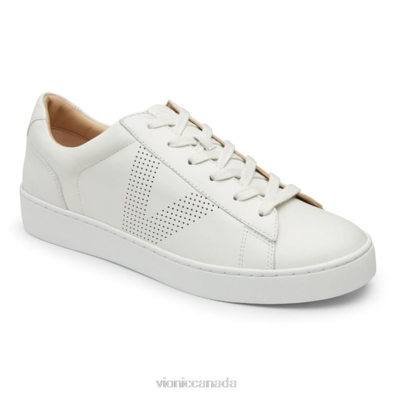 Vionic Honey Casual Trainer 464266138 White Leather Vionic calgary
