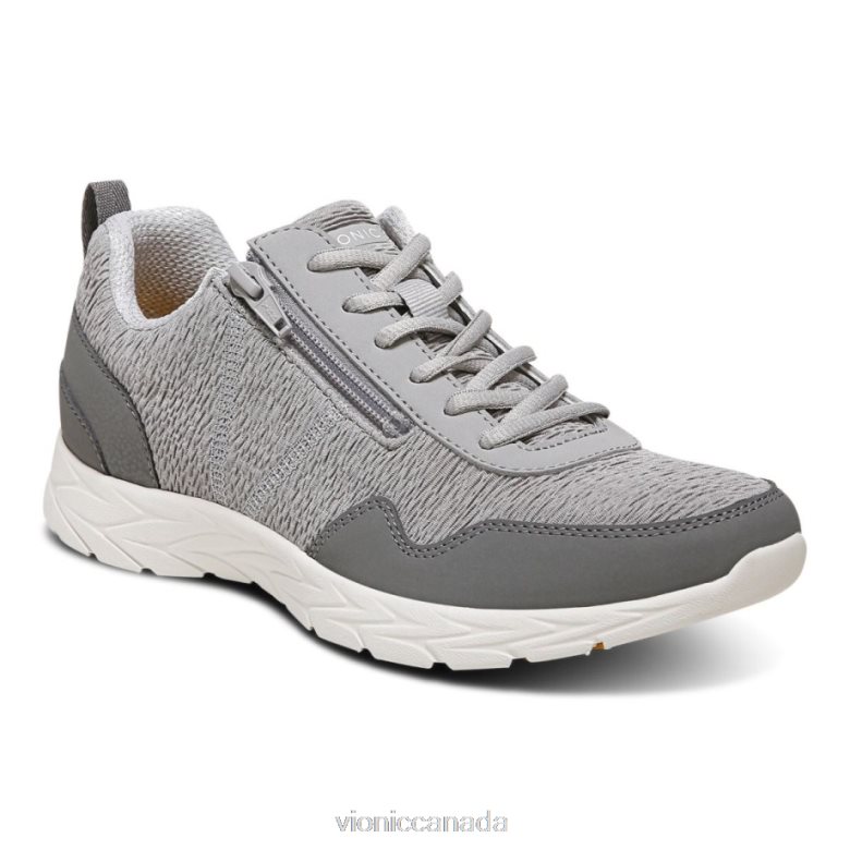 Vionic Jetta Trainer 464266414 Light Grey Vionic shoes calgary