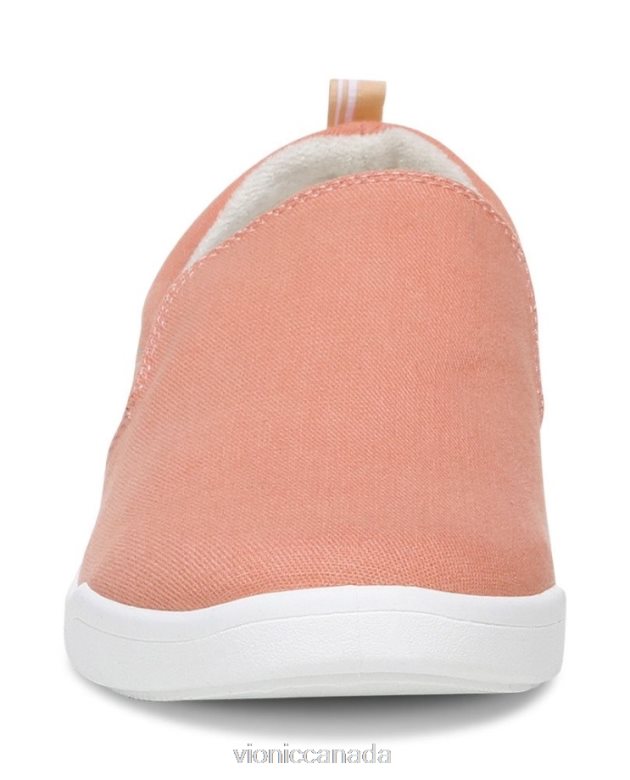 Vionic Marshall Slip On 464266491 Papaya Canvas Vionic shoes calgary