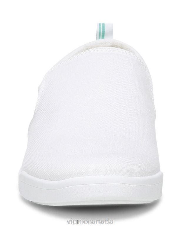 Vionic Marshall Slip On 464266495 White Canvas Vionic canada sale