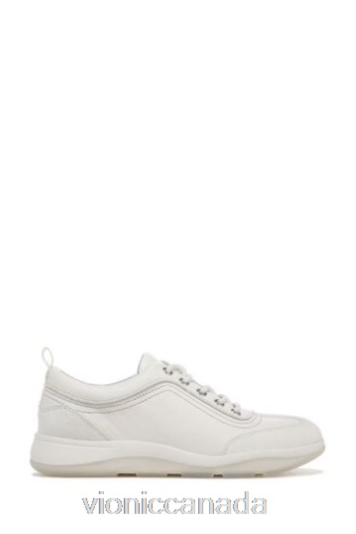 Vionic Nyla White Marshmallow Leather Lace Up Shoes 4642661609Vionic canada sale