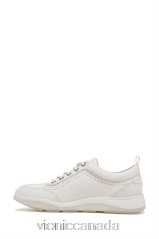 Vionic Nyla White Marshmallow Leather Lace Up Shoes 4642661609Vionic canada sale
