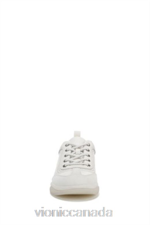 Vionic Nyla White Marshmallow Leather Lace Up Shoes 4642661609Vionic canada sale
