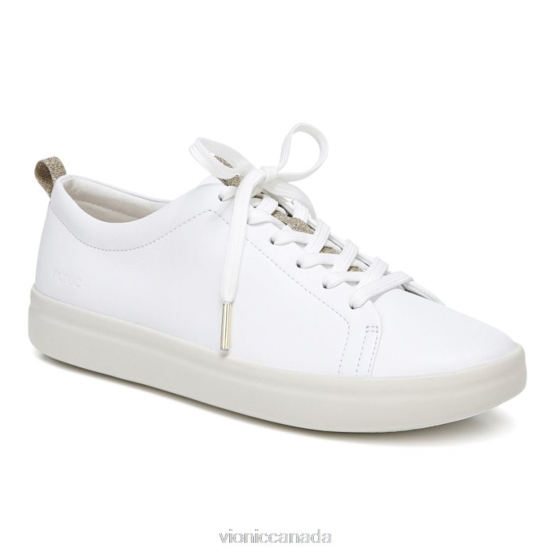 Vionic Paisley Trainer 464266217 White Leather Vionic canada shoes