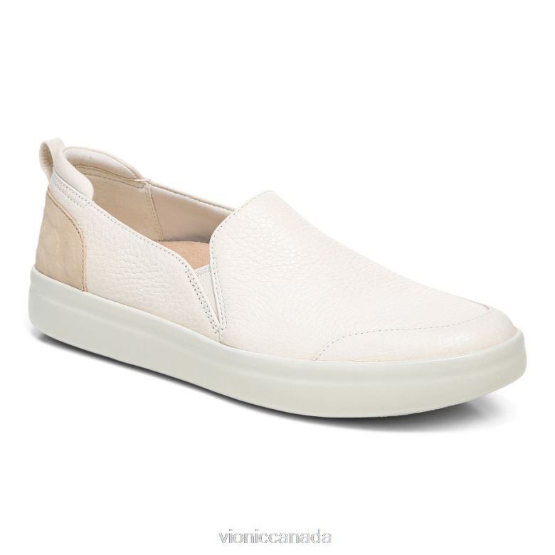 Vionic Penelope Casual Slip On 464266221 Cream Leather Vionic calgary