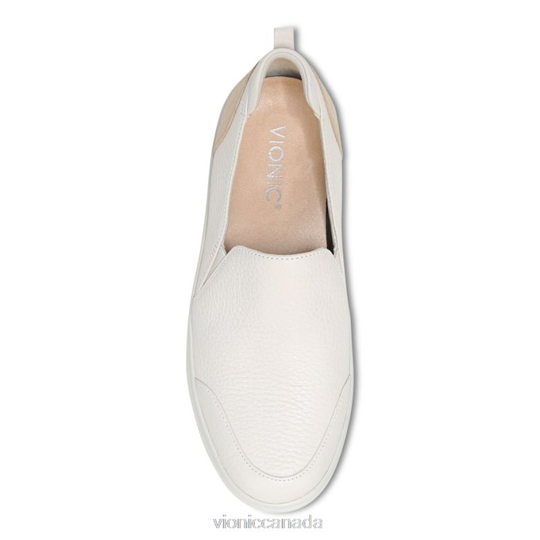 Vionic Penelope Casual Slip On 464266221 Cream Leather Vionic calgary