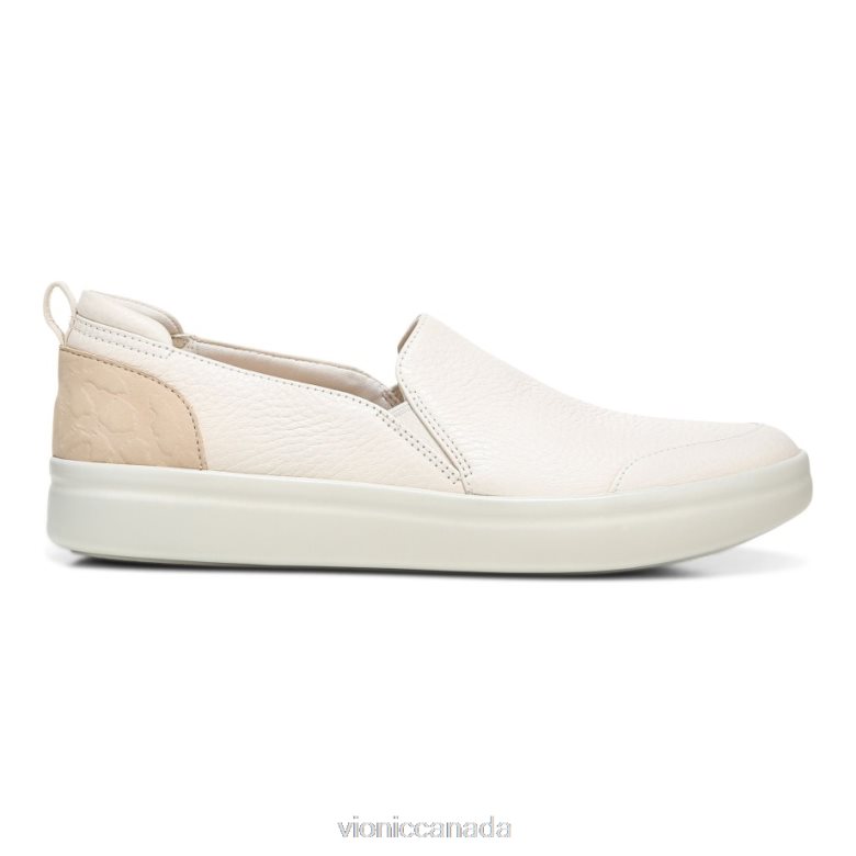 Vionic Penelope Casual Slip On 464266221 Cream Leather Vionic calgary