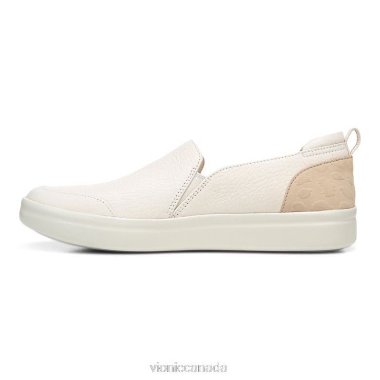 Vionic Penelope Casual Slip On 464266221 Cream Leather Vionic calgary