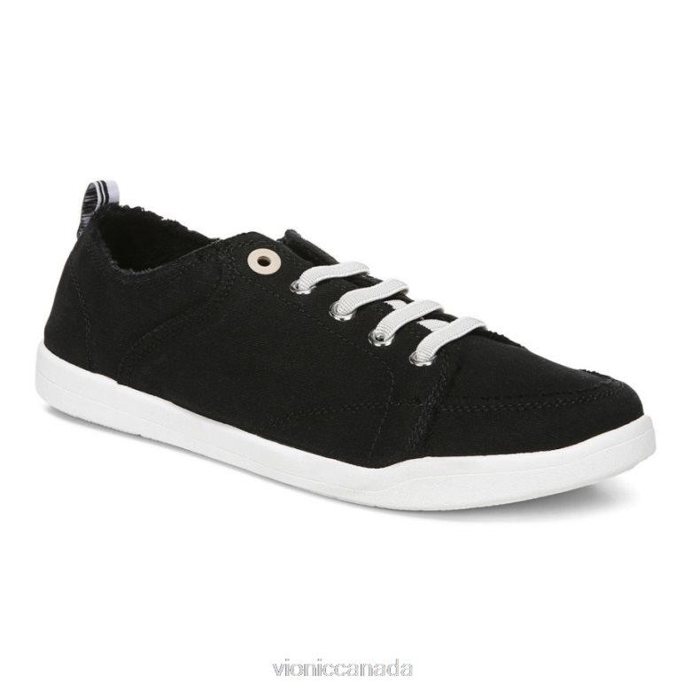 Vionic Pismo Casual Trainer 464266532 Black Canvas Vionic canada shoes