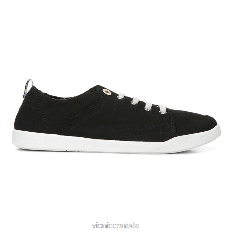 Vionic Pismo Casual Trainer 464266532 Black Canvas Vionic canada shoes