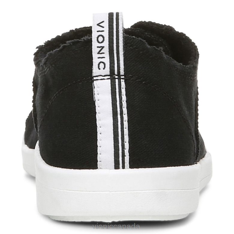 Vionic Pismo Casual Trainer 464266532 Black Canvas Vionic canada shoes