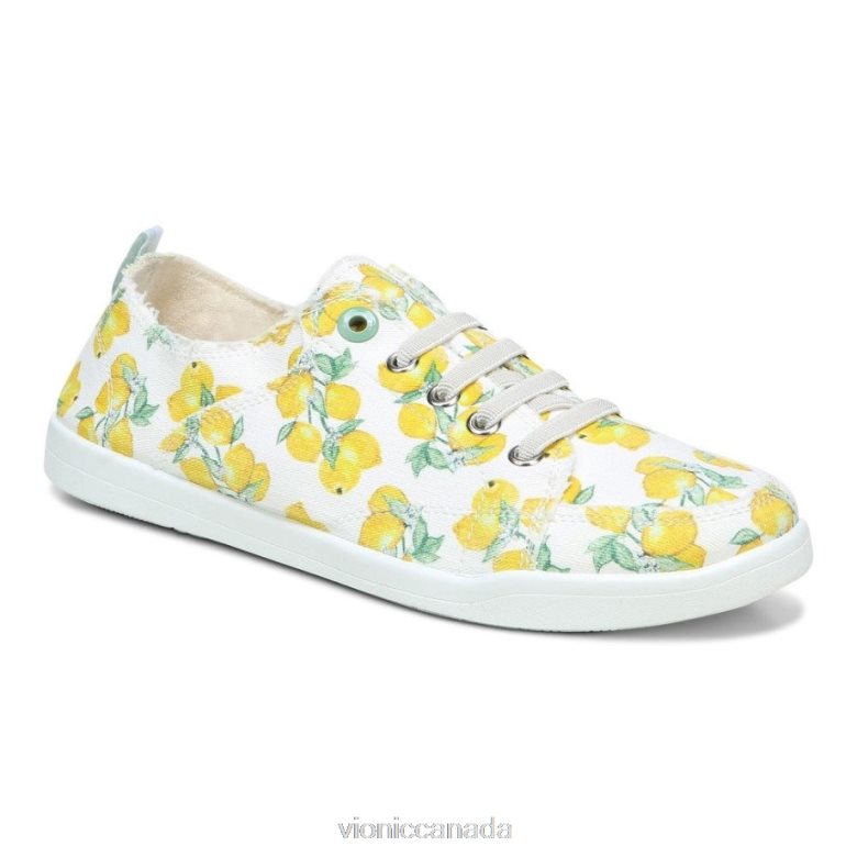 Vionic Pismo Casual Trainer 464266539 Lemon Vionic sneakers