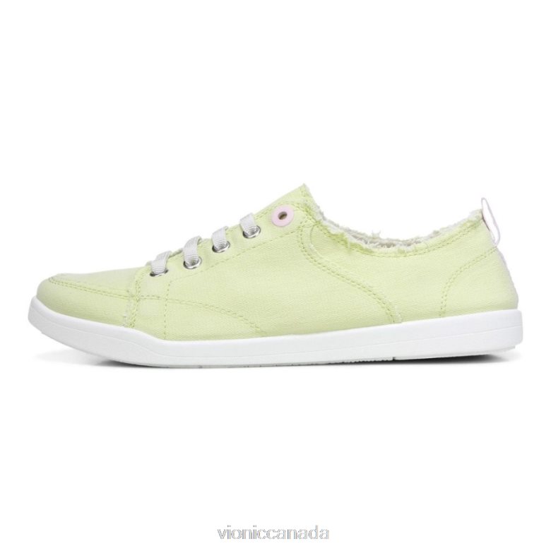 Vionic Pismo Casual Trainer 464266543 Pale Lime Canvas Vionic boots canada