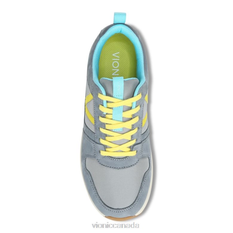 Vionic Rechelle Trainer 464266230 Light Grey Nubuck Vionic canada shoes