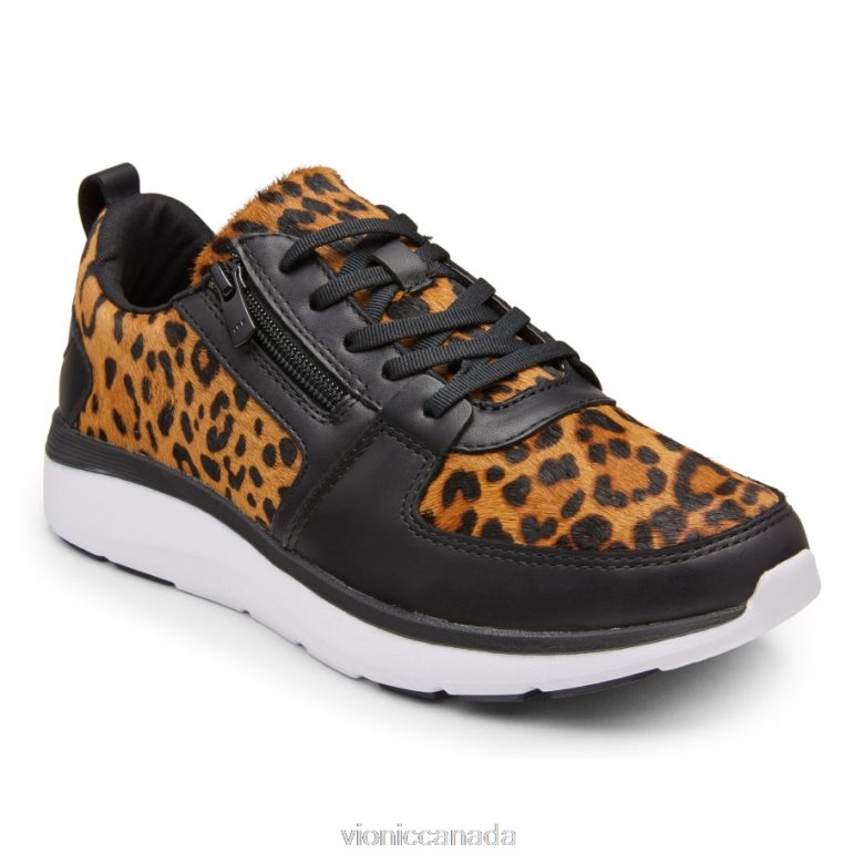 Vionic Remi Casual Trainer 464266233 Tan Leopard Vionic canada