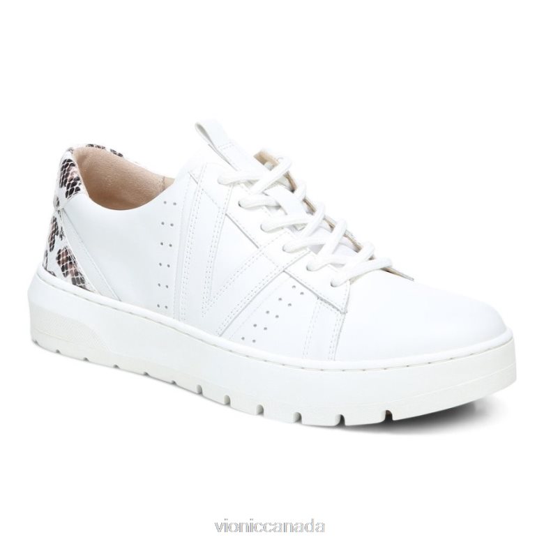 Vionic Simasa Trainer 464266649 White Leopard Vionic sandals canada