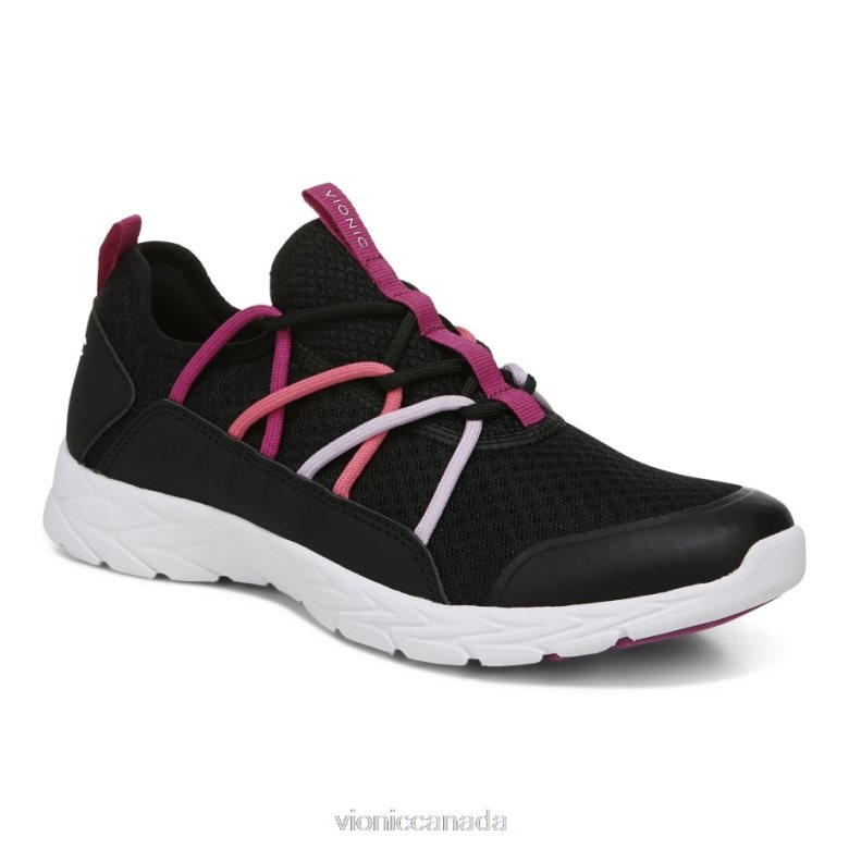 Vionic Zeliya Lace Up Trainer 464266694 Black Vionic canada sale