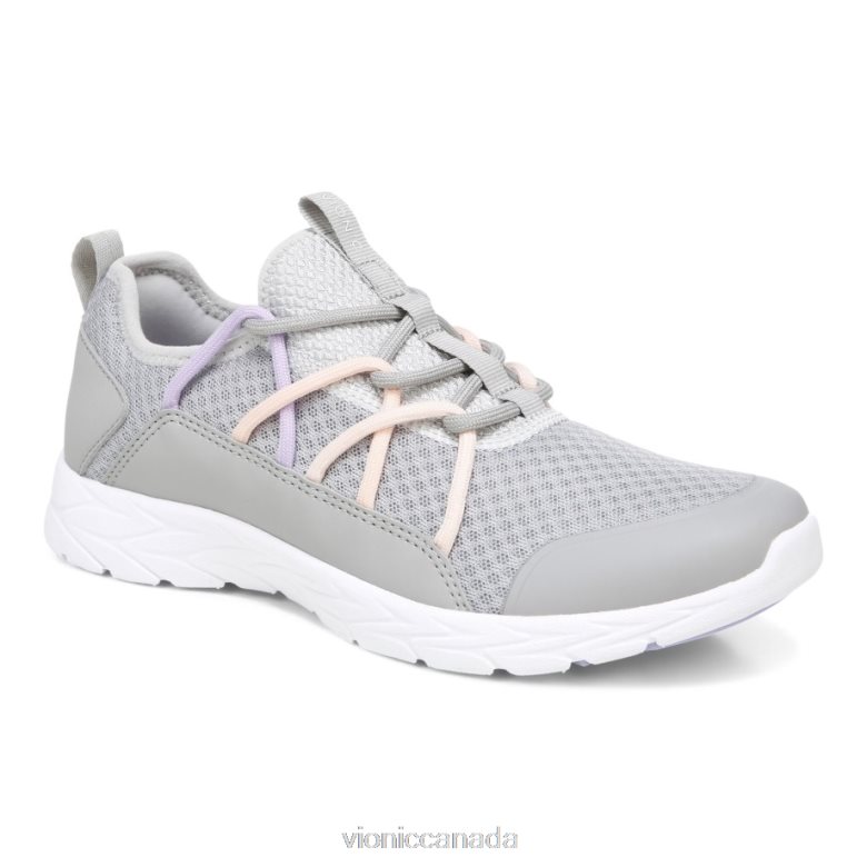 Vionic Zeliya Lace Up Trainer 464266695 Grey Vionic canada