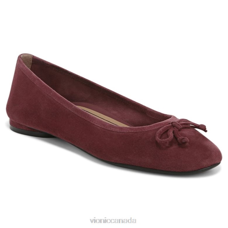 Vionic Callisto Flat 4642661235 Shiraz Suede Vionic canada shoes