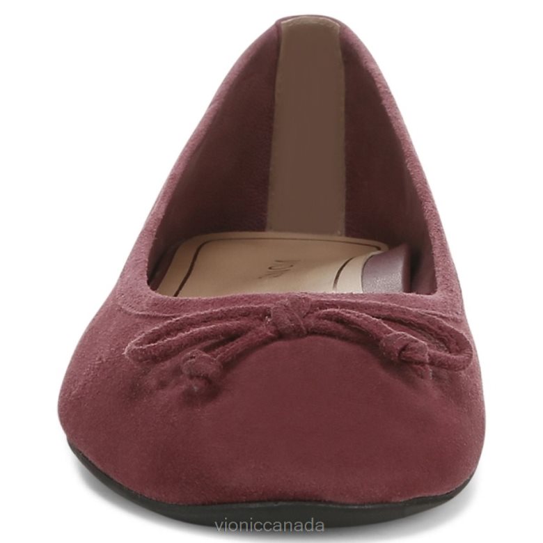 Vionic Callisto Flat 4642661235 Shiraz Suede Vionic canada shoes