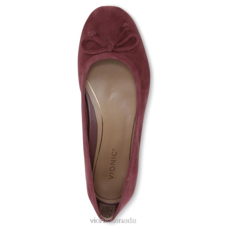 Vionic Callisto Flat 4642661235 Shiraz Suede Vionic canada shoes