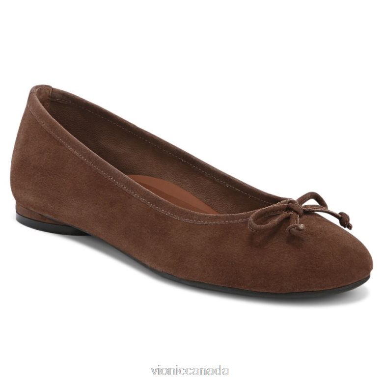 Vionic Callisto Flat 4642661237 Monks Robe Suede Vionic canada